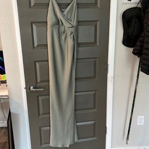 Bridesmaid dress or wedding guest dress! BHLDN Freya Satin Charmeuse Dress